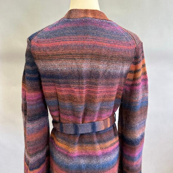 Trina Turk Wine Country Bosworth Self-Tie Wool-Blend Sweater Size - Picture 12 of 16